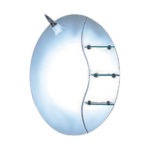 Accessorised mirror