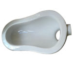 Asian toilet squatting pan