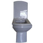 Close coupled toilet