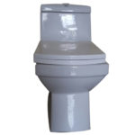 Close coupled toilet