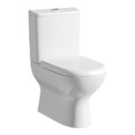 Close coupled toilet